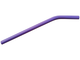 ProBMX Ch-Mo Seat Post Layback 22.2mm x 450mm - Purple