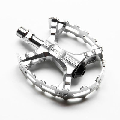MKS XC-III Bear Trap Pedals Silver 1/2" Pair