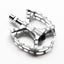 MKS XC-III Bear Trap Pedals Silver 9/16" Pair