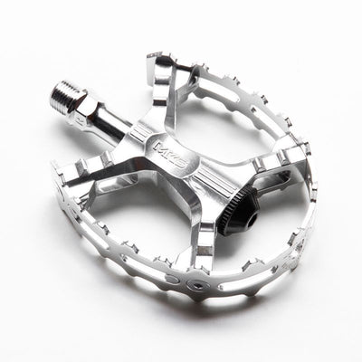 MKS XC-III Bear Trap Pedals Silver 9/16" Pair