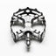 MKS XC-III Bear Trap Pedals Black  1/2" Pair