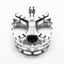 MKS XC-III Bear Trap Pedals Silver 9/16" Pair