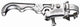 Dia-Compe Tech 2 MX120 Right Hand Brake Lever Silver