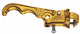 Dia-Compe Tech 2 MX120 Right Hand Brake Lever DC Gold