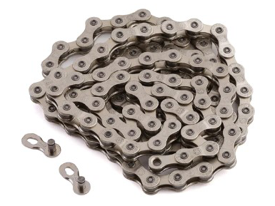 MCS 1/2" x 3/32" x 116 Link Pro BMX Racing Chain - Silver