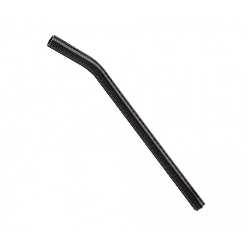 Seat Post Aluminium Fluted Layback 22.2mm x 400mm - Black