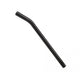 Seat Post Aluminium Fluted Layback 22.2mm x 400mm - Black