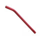 Seat Post Aluminium Fluted Layback 22.2mm x 400mm - Red