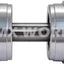 YST American 3 Piece Crank Bottom Bracket Conv Kit Sealed - Silver