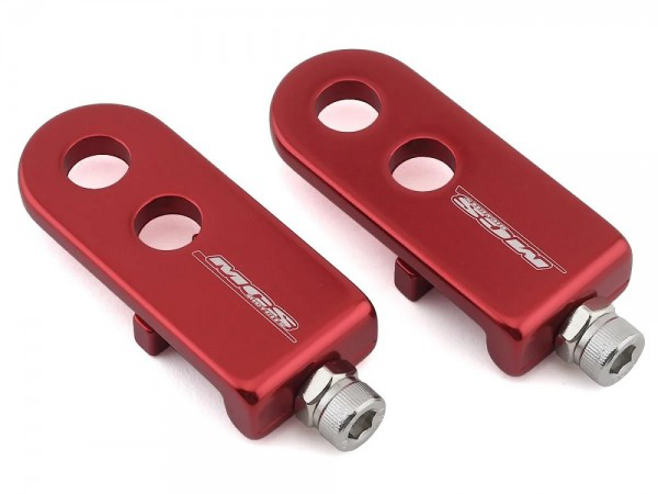 MCS Chain Tensioners Suit 3/8" Axles Pair - Red