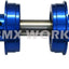 YST American 3 Piece Crank Bottom Bracket Conv Kit Sealed - Dark Blue