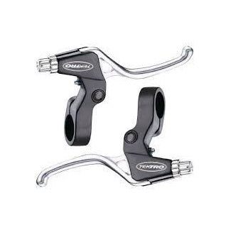 Tektro 3 Finger Lever Pair - Black & Silver - 325