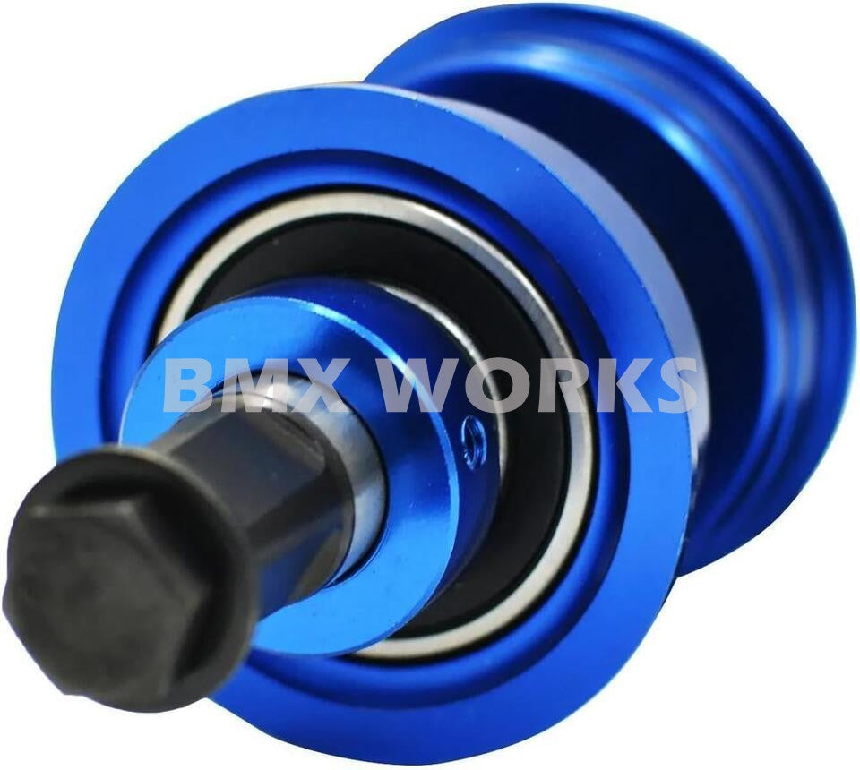 YST American 3 Piece Crank Bottom Bracket Conv Kit Sealed - Dark Blue