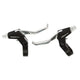 Tektro 2 Finger Lever Set Black & Silver 360