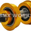 YST American 3 Piece Crank Bottom Bracket Conv Kit Sealed - Gold