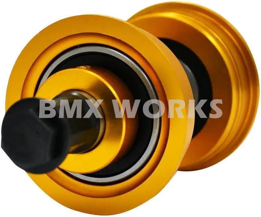 YST American 3 Piece Crank Bottom Bracket Conv Kit Sealed - Gold