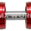 YST American 3 Piece Crank Bottom Bracket Conv Kit Sealed - Red