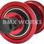 YST American 3 Piece Crank Bottom Bracket Conv Kit Sealed - Red