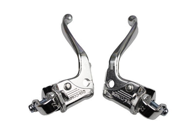 Dia-Compe MX132 - 45 Deg Pre Bent Lever - Pair - Silver