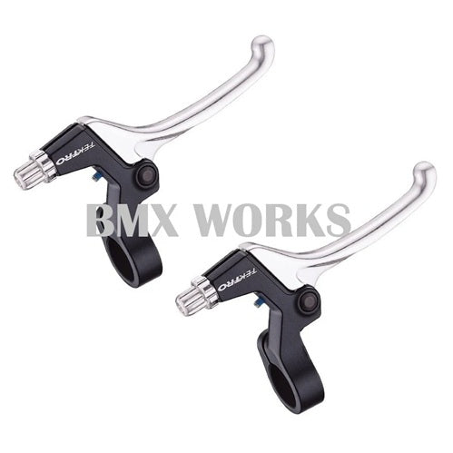 Tektro 4 Finger Lever Pair - Black & Silver - 510