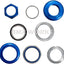 ProBMX MX-5 Alloy BMX Headset 1" Threaded - Dark Blue