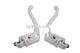 Dia-Compe MX132 - 45 Deg Pre Bent Lever - Pair -  White