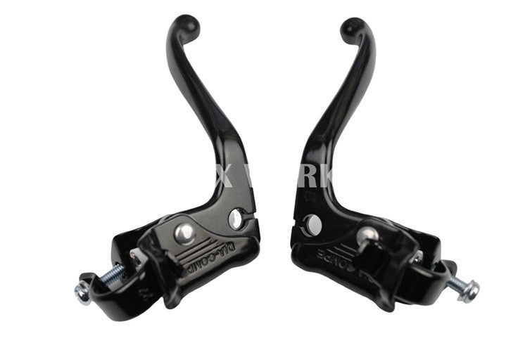 Dia-Compe MX132 - 45 Deg Pre Bent Lever - Pair - Black