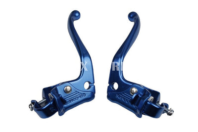 Dia-Compe MX132 - 45 Deg Pre Bent Lever - Pair -  Dark Blue