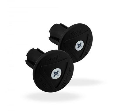 AME Grip Saver End Caps - Pair - Black