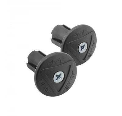 AME Grip Saver End Caps - Pair - Grey
