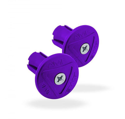 AME Grip Saver End Caps - Pair - Purple