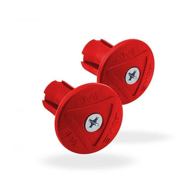 AME Grip Saver End Caps - Pair - Red