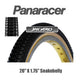 Panaracer NTKK Snakebelly Tyre 20" x 1.75" Kevlar Bead - Black