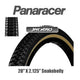 Panaracer NTKK Snakebelly Tyre 20" x 2.125" Kevlar Bead - Black
