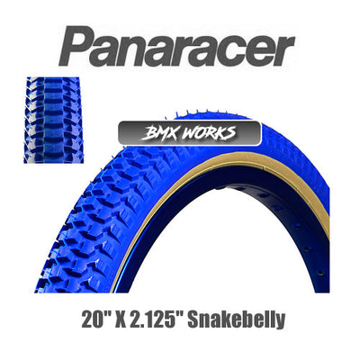 Panaracer NTKK Snakebelly Tyre 20" x 2.125" Kevlar Bead Blue