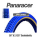 Panaracer NTKK Snakebelly Tyre 20" x 2.125" Kevlar Bead - Blue