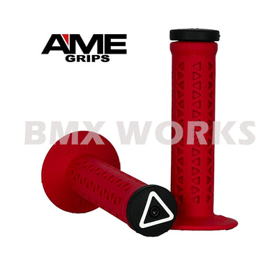 AME Unitron 702 Grips - Red Pair