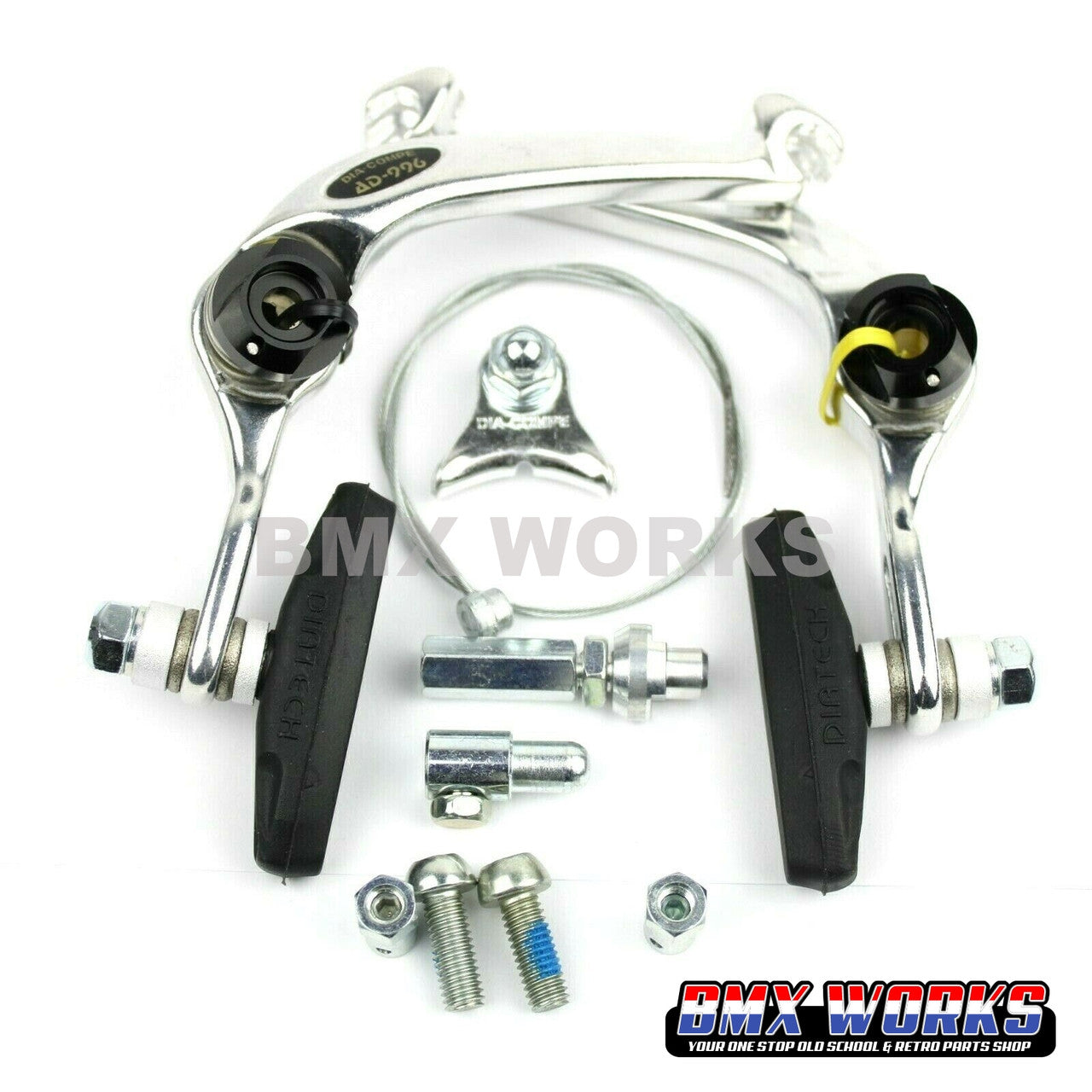 Dia-Compe AD-996 U-Brake Caliper - Silver