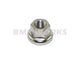 Axle Track Nut with Intergrated Washer 3/8" X 26 tpi Steel - Chrome