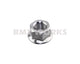 Axle Nut With Wide Flange 3/8" x 26 tpi Steel - UPC Silver