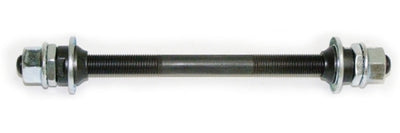 ProBMX Axle 3/8'' x 26 tpi x 135mm Long Ch-Mo - Black & Silver