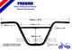 ProBMX Retro BMX Handlebars - Black