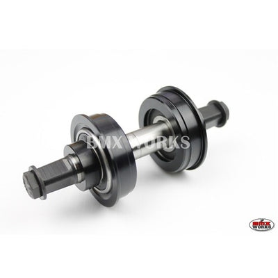 YST American 3 Piece Crank Bottom Bracket Conv Kit Sealed - Black