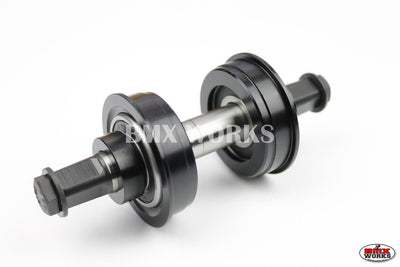 YST American 3 Piece Crank Bottom Bracket Conv Kit Sealed - Black