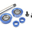 YST American 3 Piece Crank Bottom Bracket Conv Kit Sealed - Dark Blue