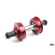YST American 3 Piece Crank Bottom Bracket Conv Kit Sealed - Red