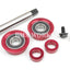 YST American 3 Piece Crank Bottom Bracket Conv Kit Sealed - Red