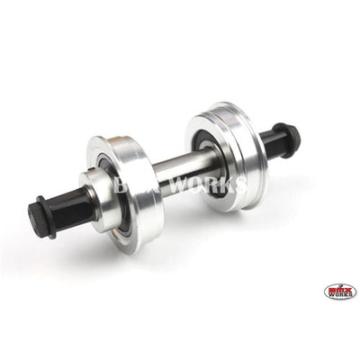 YST American 3 Piece Crank Bottom Bracket Conv Kit Sealed - Silver