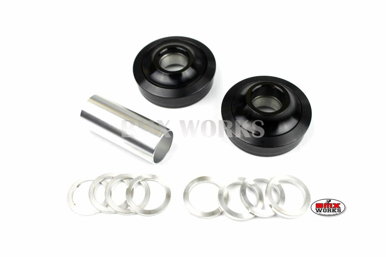 ProBMX American Bottom Bracket Suit 22mm Axle Black