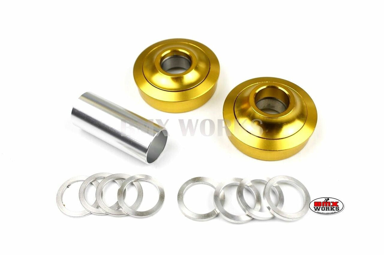 ProBMX American Bottom Bracket Suit 22mm Axle Gold